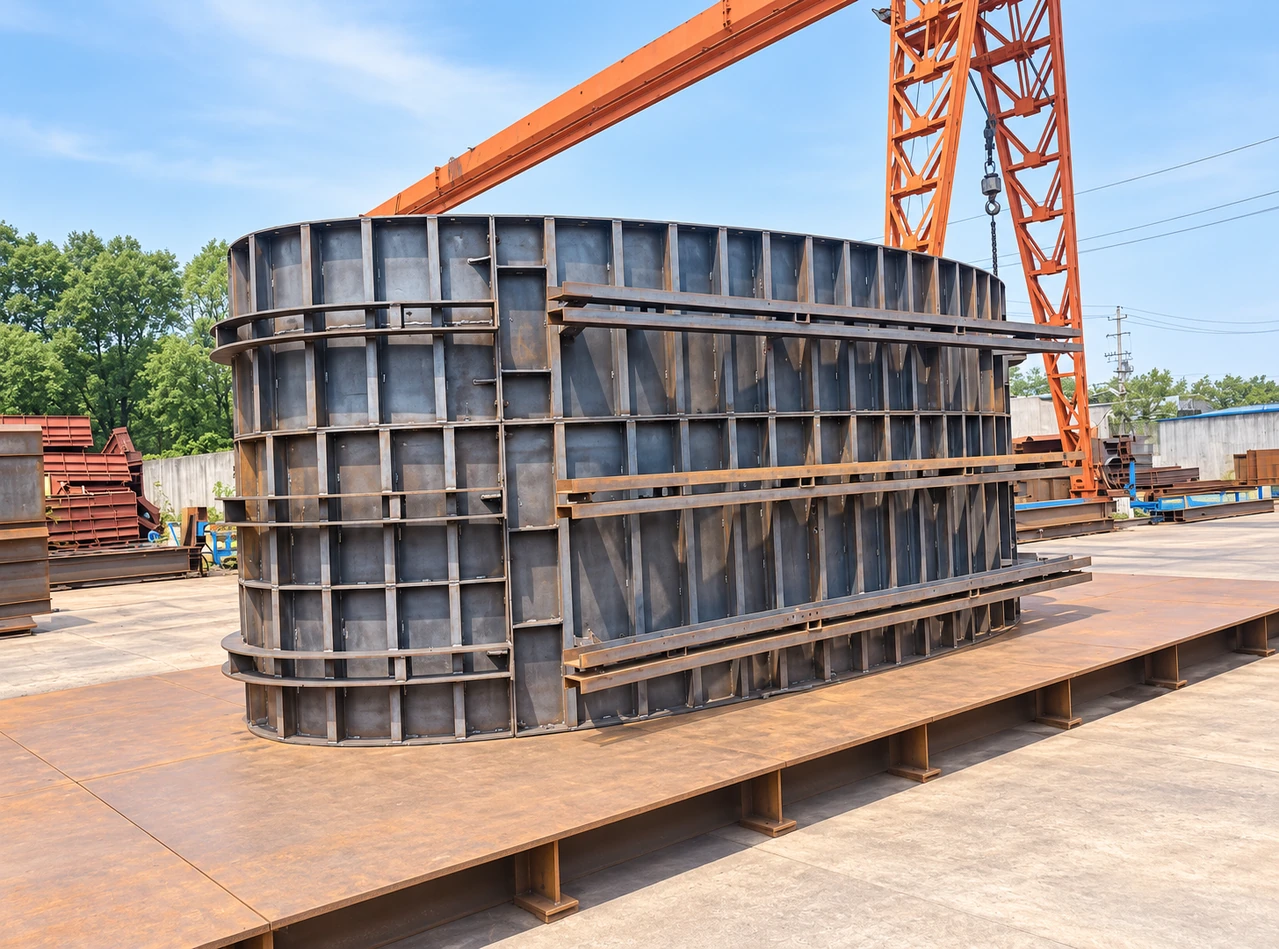 Used formwork; availability subject to confirmation