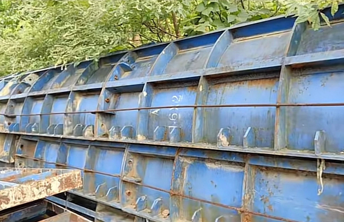 Used steel formwork · 3