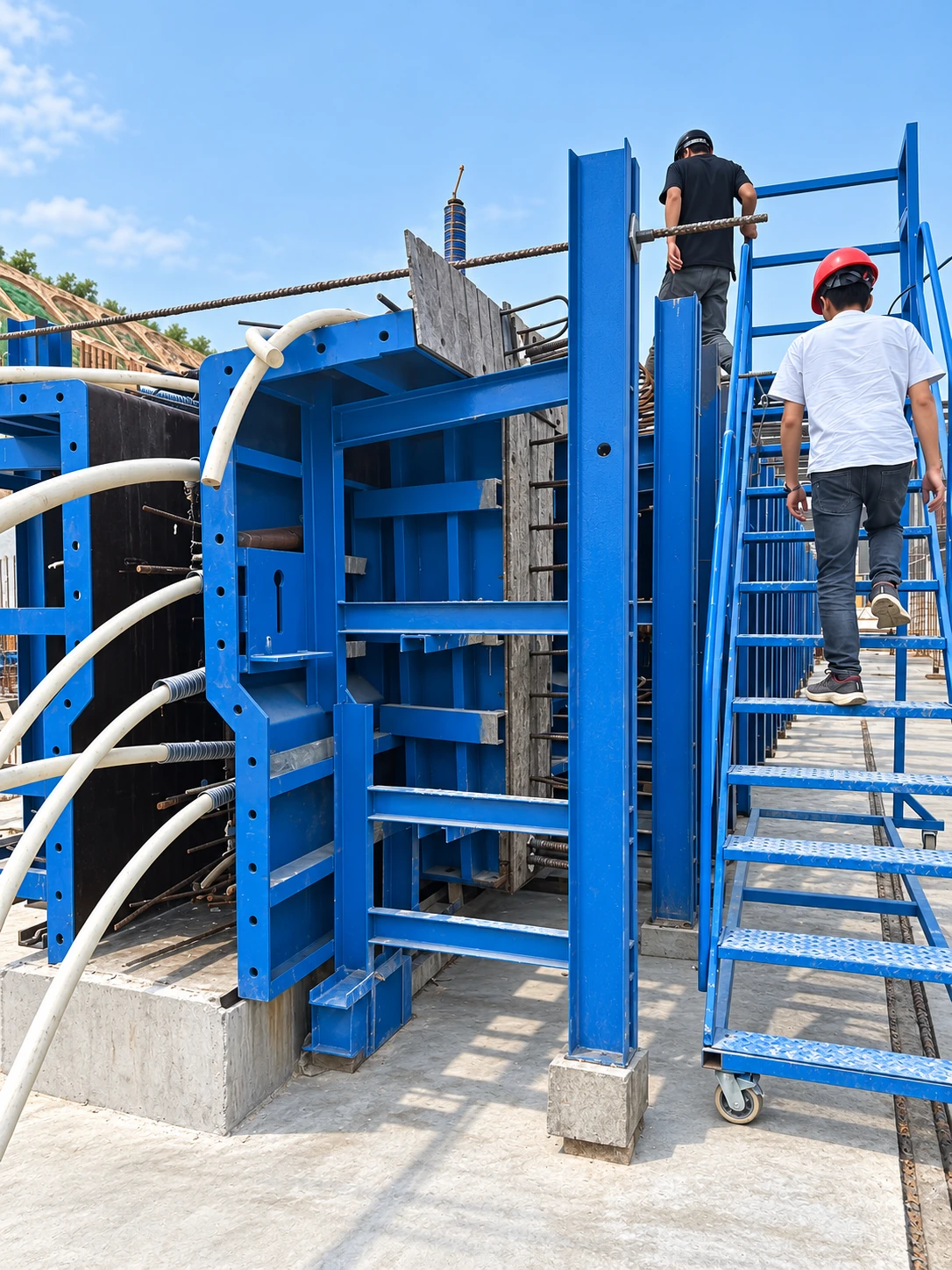 Barrier & ancillary formwork · 1