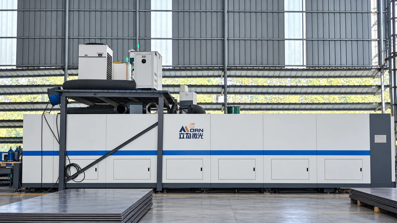 12000W dual-platform laser cutter
