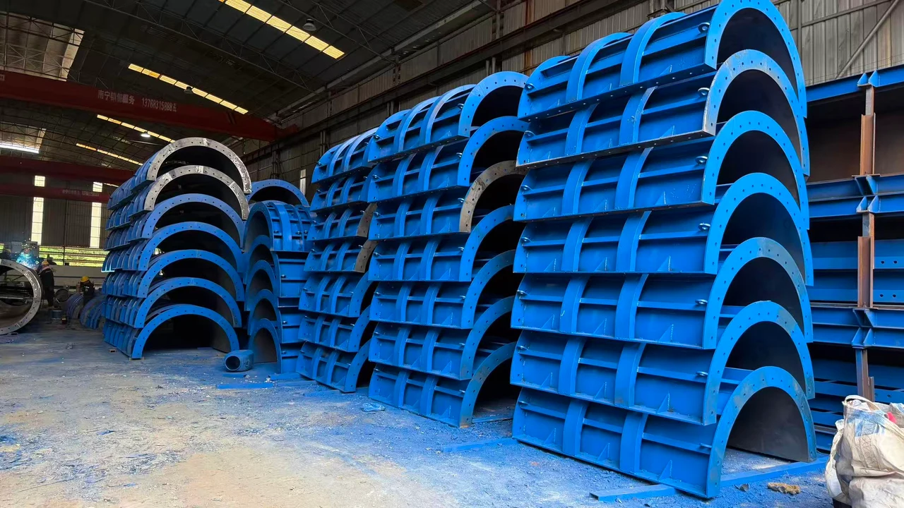 Circular column steel formwork