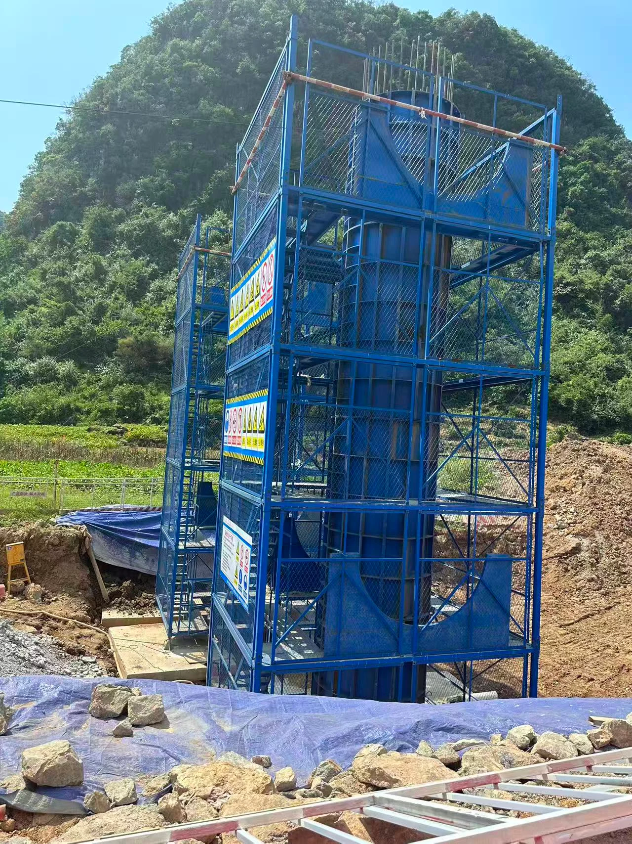 Circular column steel formwork · Photo 5